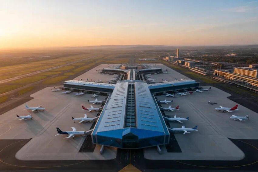 Istanbul Airport international passenger traffic